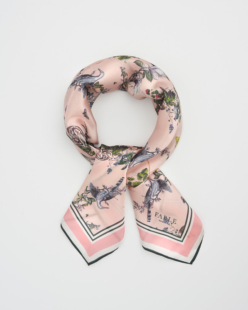 Morning Song Peach Parfait Square Scarf