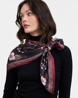 Aurora Tales Peach Square Scarf