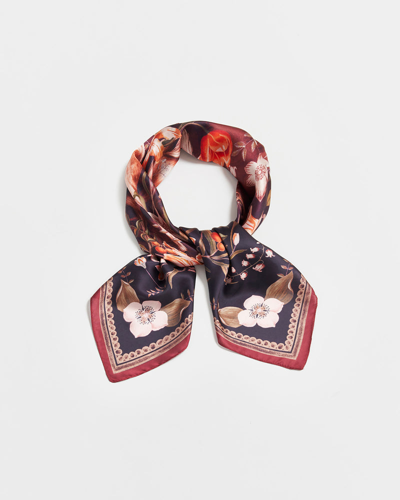 Aurora Tales Peach Square Scarf