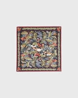 Winter Solstice Tales Green Square Scarf