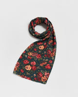 Roses Teal Pashmina Scarf