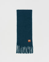 Cosy Teal Boucle Scarf