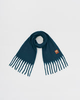 Cosy Teal Boucle Scarf