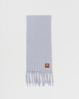 Cosy Blue Boucle Scarf