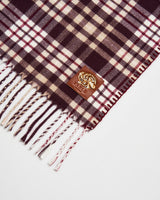 Caramel & Chocolate Check Cape