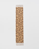 Chocolate Acorn Jacquard Scarf