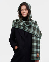 Cathy Green Hooded Scarf