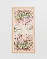 Pastel Pink Woodland Scene Scarf