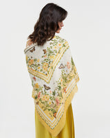 Cybele Narrative Yellow Scarf