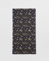 Passion Flower Navy Scarf
