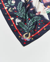 Freya Narrative Navy Scarf