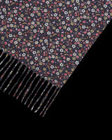 Floral Ditsy Scarf with Tassels