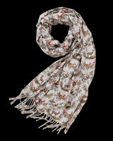 A Night's Tale Woodland Crystal Grey Heavy Weight Scarf