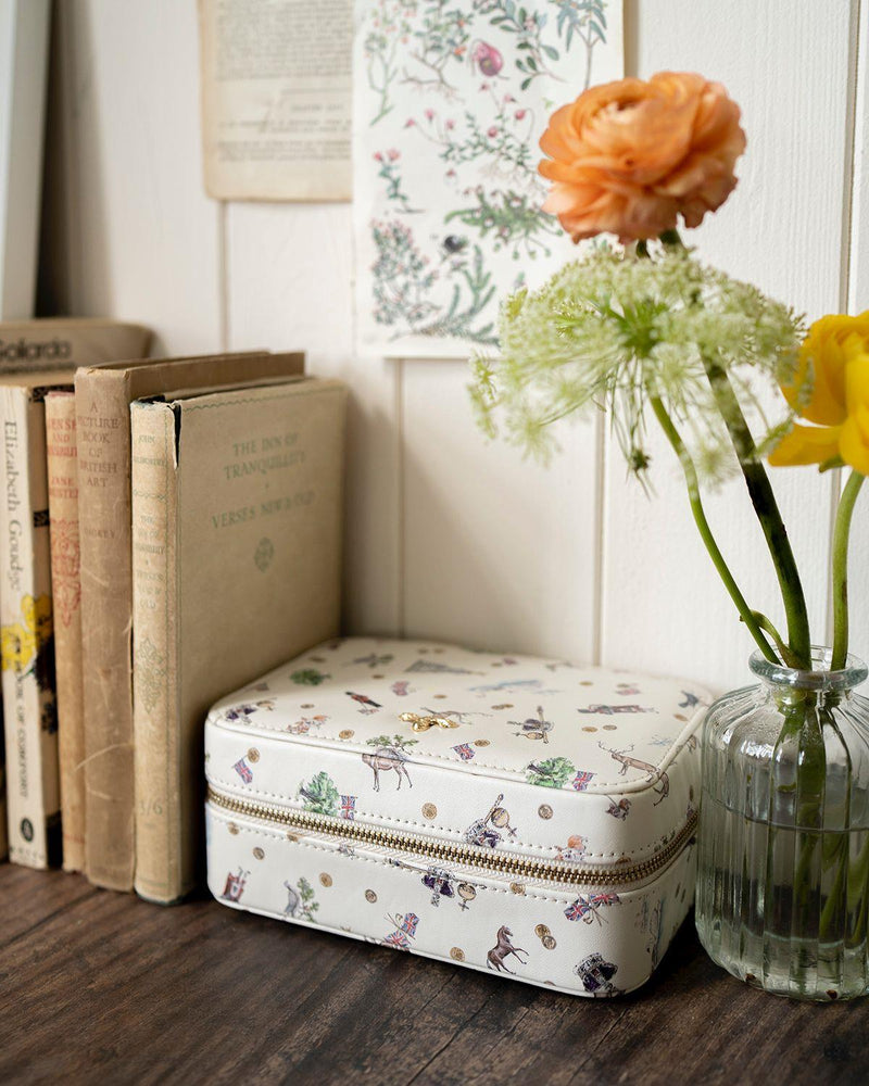 Eve Large Jewellery Box Royal Ditsy