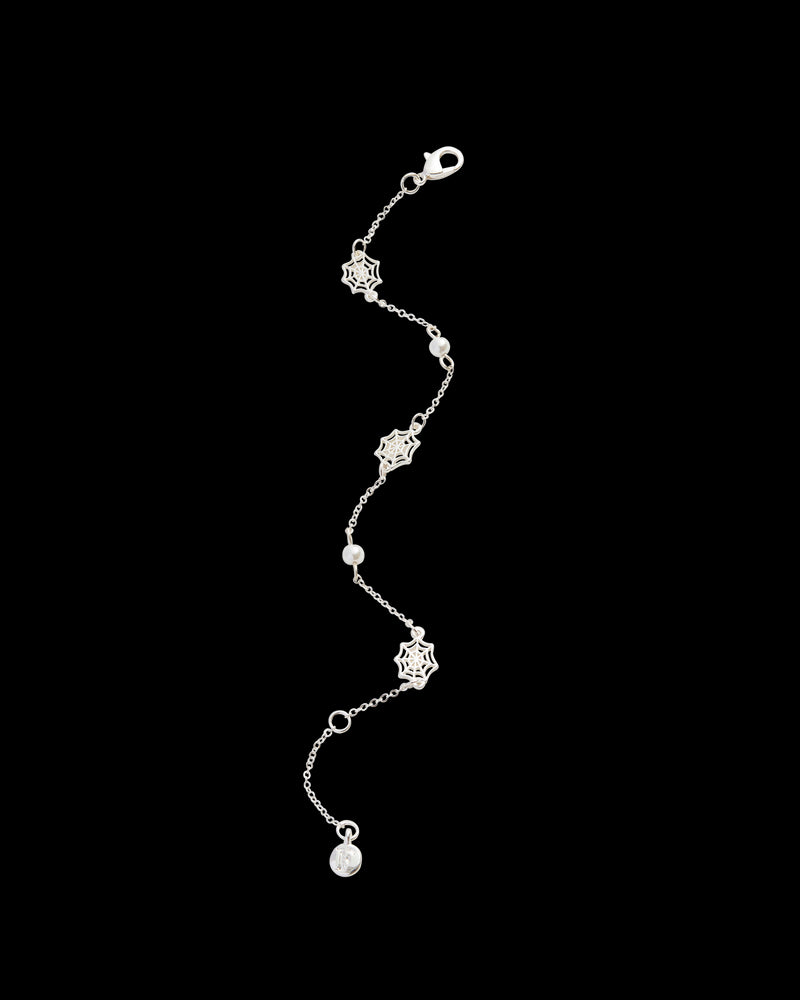 Cobweb Silver Bracelet