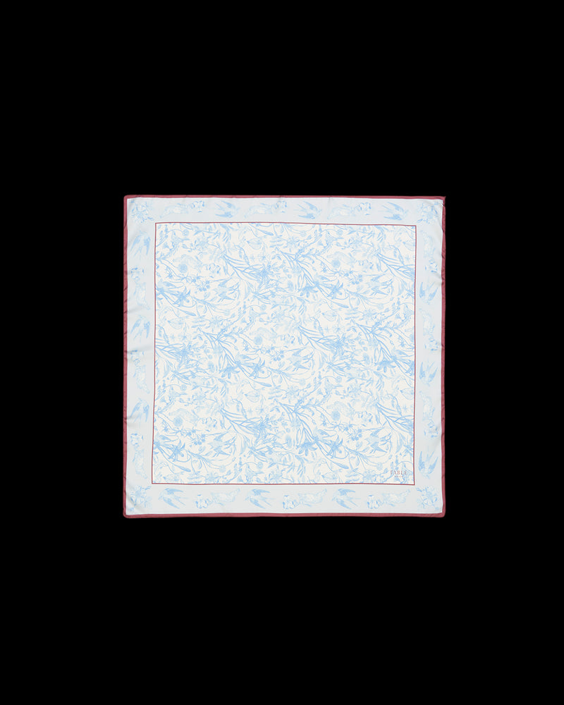 Bunny Blues Square Scarf