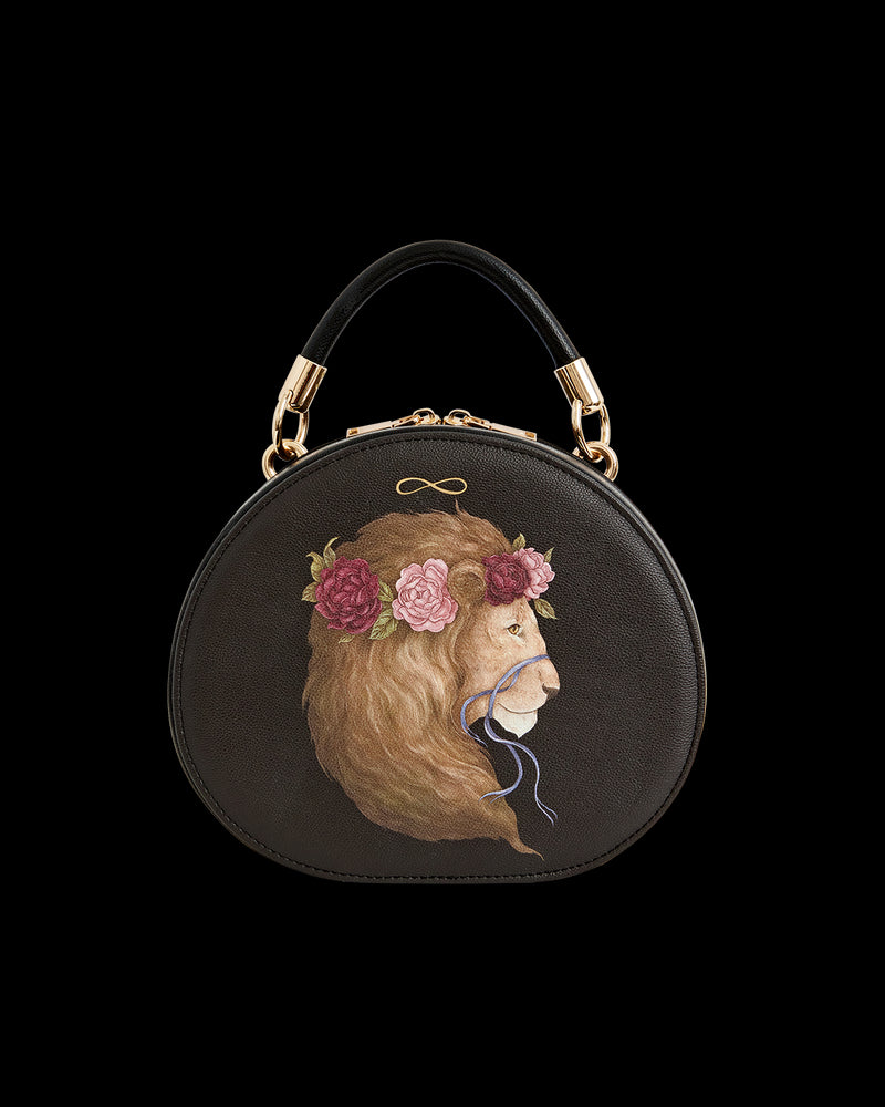 Jessica Roux Strength Tarot Tales Top Handle Bag