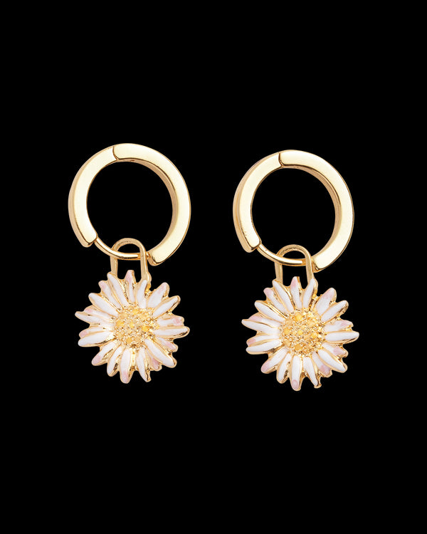 Daisy Huggie Earrings