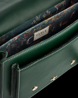 Into the Woods Green Classic Satchel