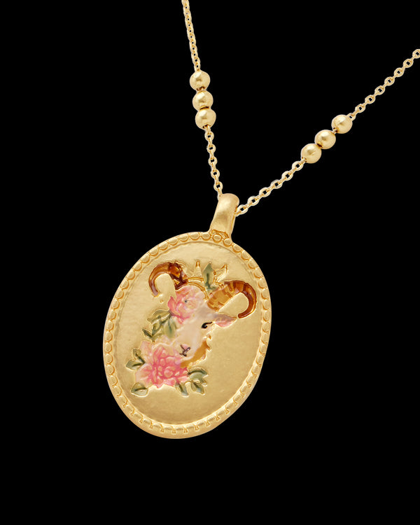 Capricorn Zodiac Necklace