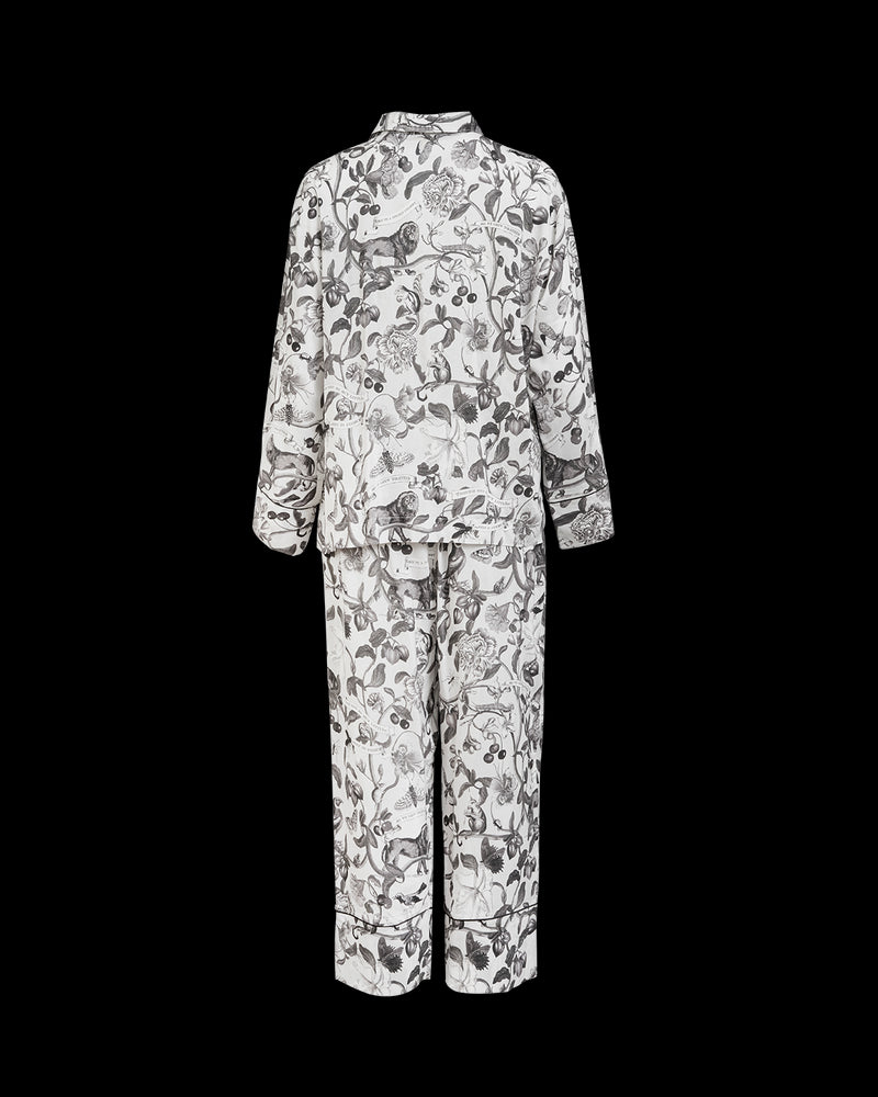 Tree of Life Monochrome - Long Pyjamas