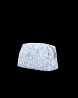 Bunny Blues Small Quilted Makeup Bag