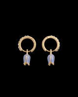 Bluebell Charm Huggie Earrings