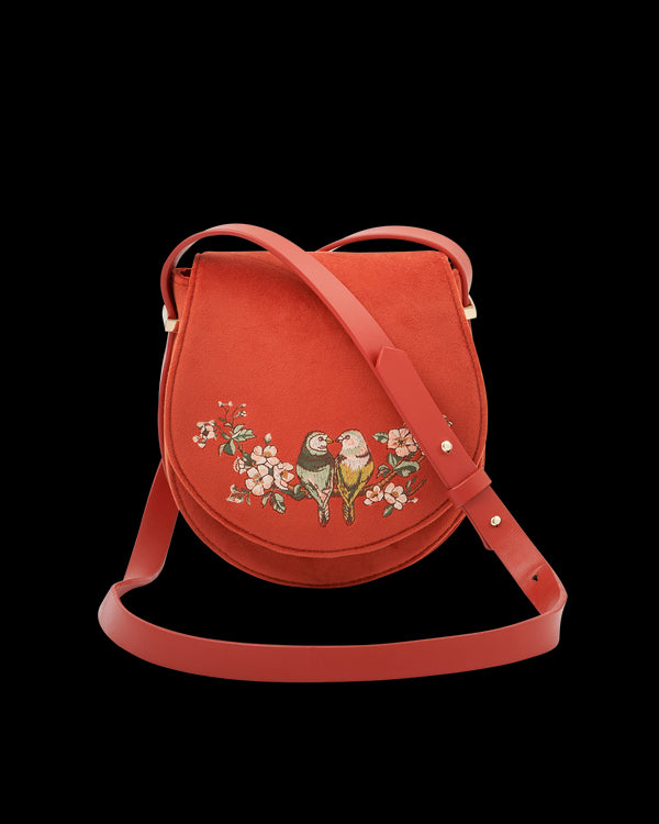 Lovebirds Saddle Bag