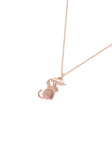 Enamel Dormouse Short Necklace