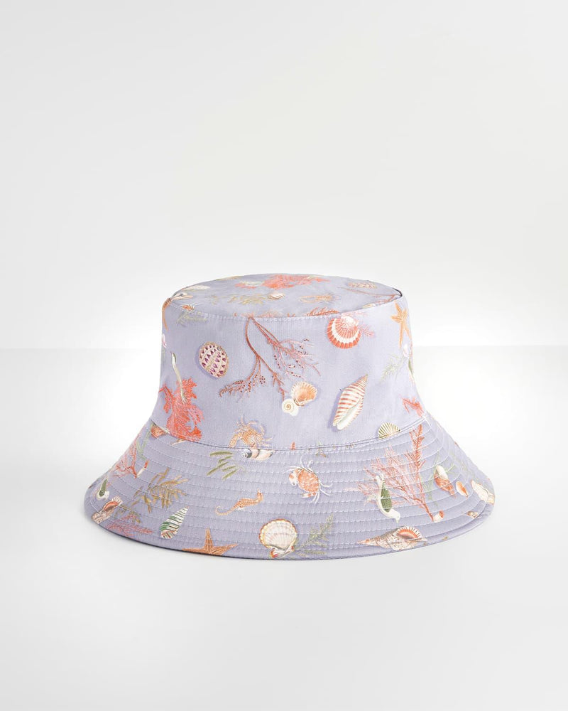 Whispering Sands Vintage Blue Bucket Hat