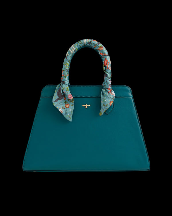 Catherine Rowe Into The Woods Tote - Teal