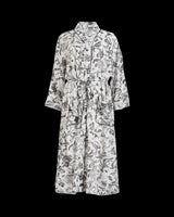 Tree of Life Monochrome Long Kimono