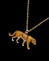 Leopard Pendant Necklace