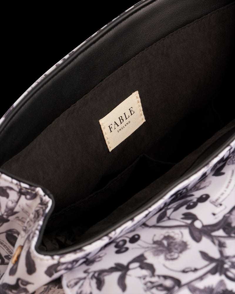 Tree Of Life Backpack - Black/White
