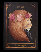 Jessica Roux Strength Tarot Tales Blanket Scarf