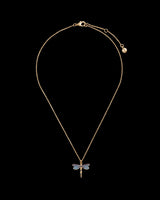 Dragonfly Crystal Necklace