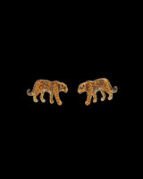 Leopard Stud Earrings