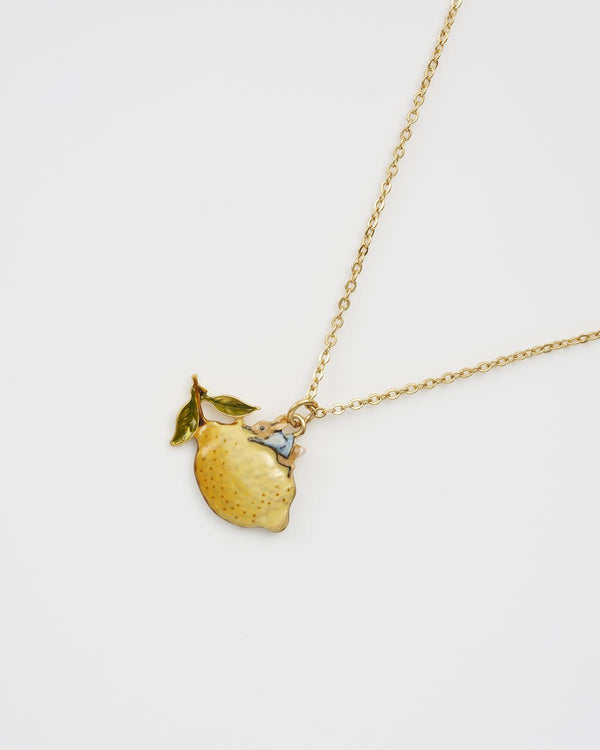 Fable England x Peter Rabbit Lemon Necklace