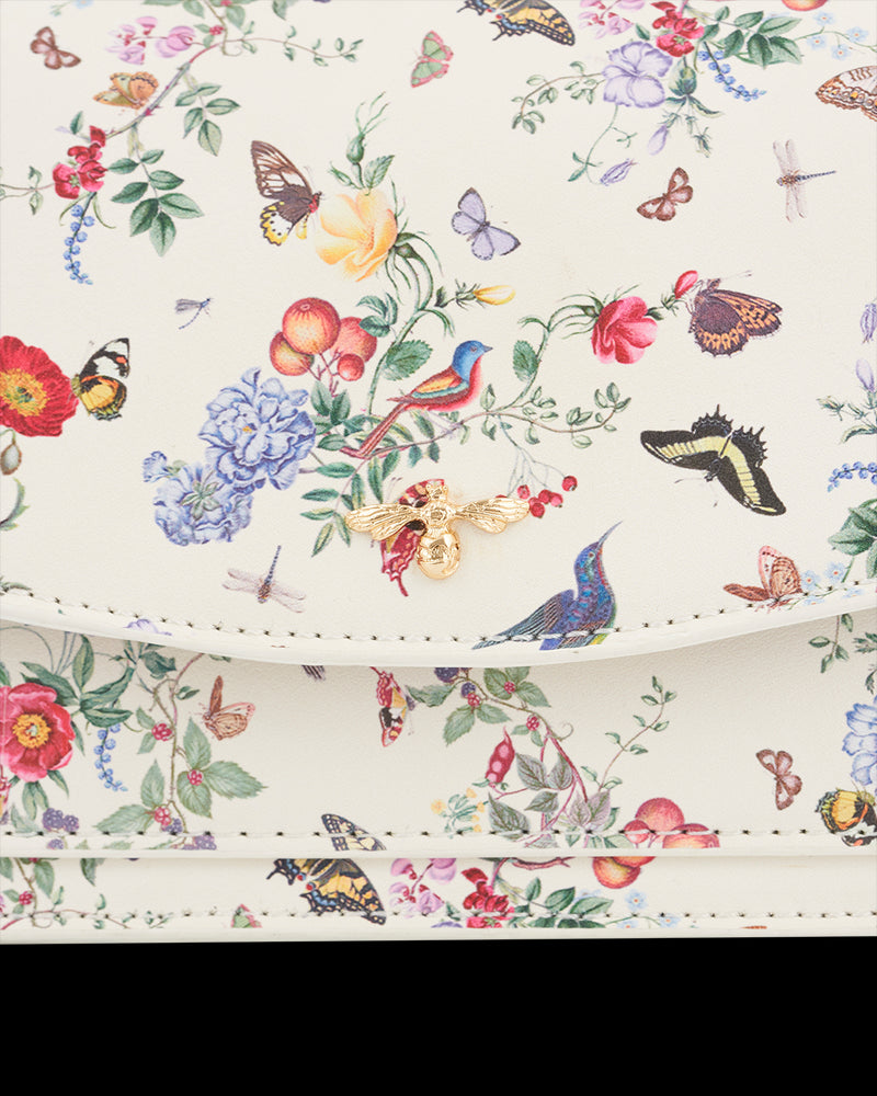 Alice Garden Ivory Shoulder Bag