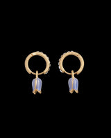 Bluebell Charm Huggie Earrings