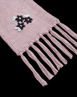 Forget-Me-Not Knitted Lilac Scarf