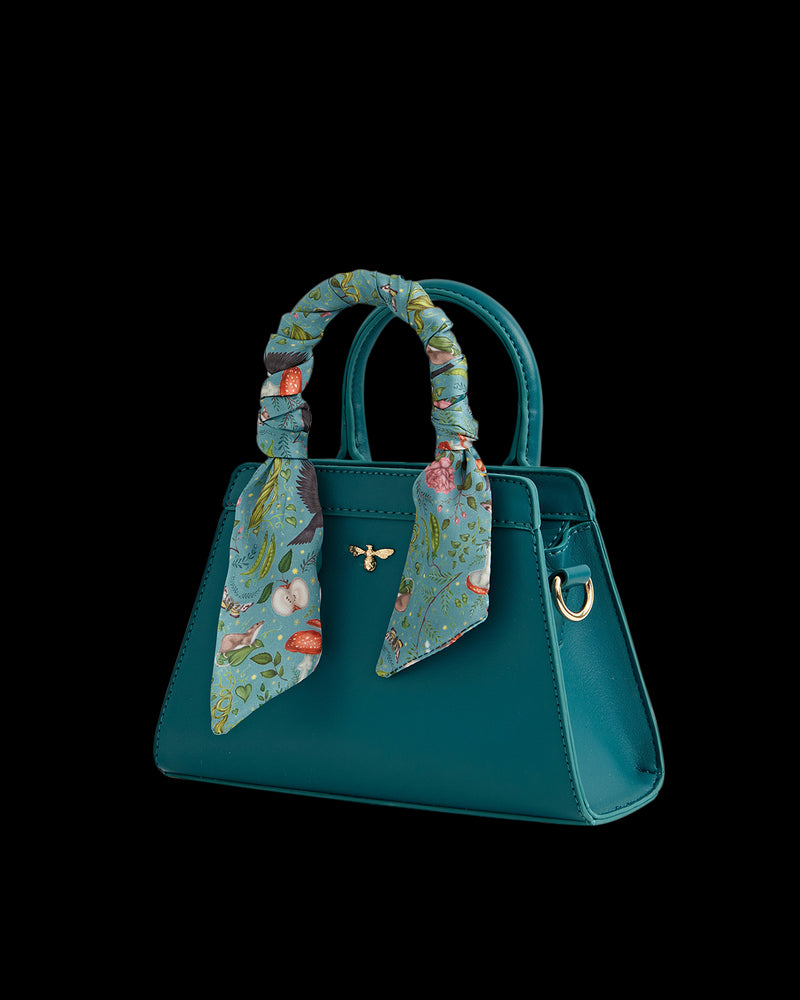 Catherine Rowe Into The Woods Tote - Teal