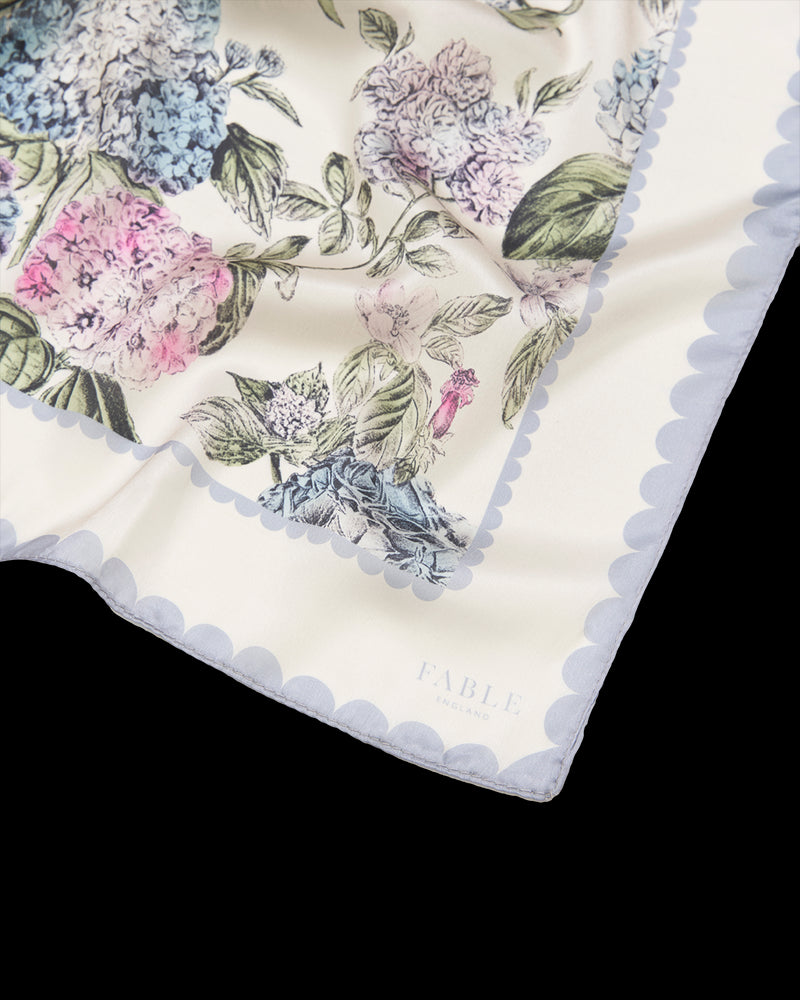 Hydrangea Square Scarf
