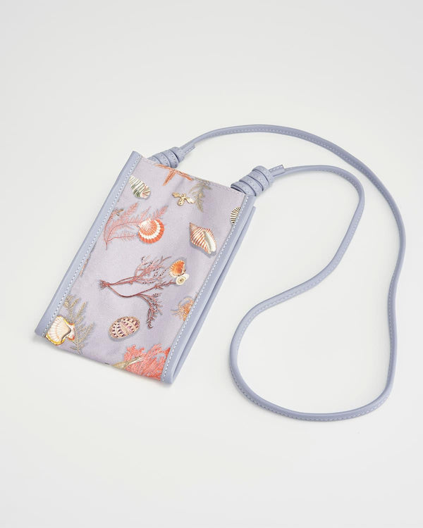Whispering Sands Powder Blue Phone Pouch