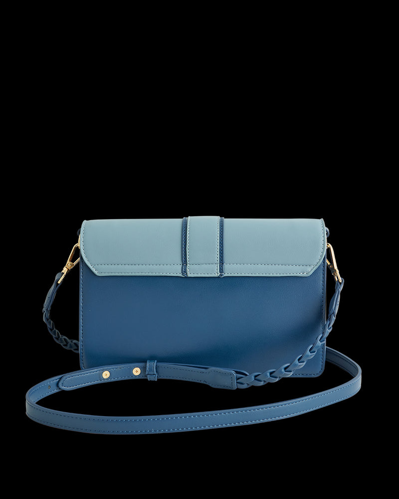Morning Song Kingfisher Blue Rustic Bag