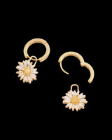 Daisy Huggie Earrings