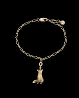 Enamel Fox Charm