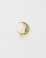 Celestial Moon Brooch