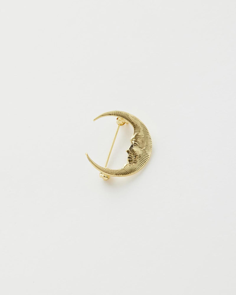 Celestial Moon Brooch