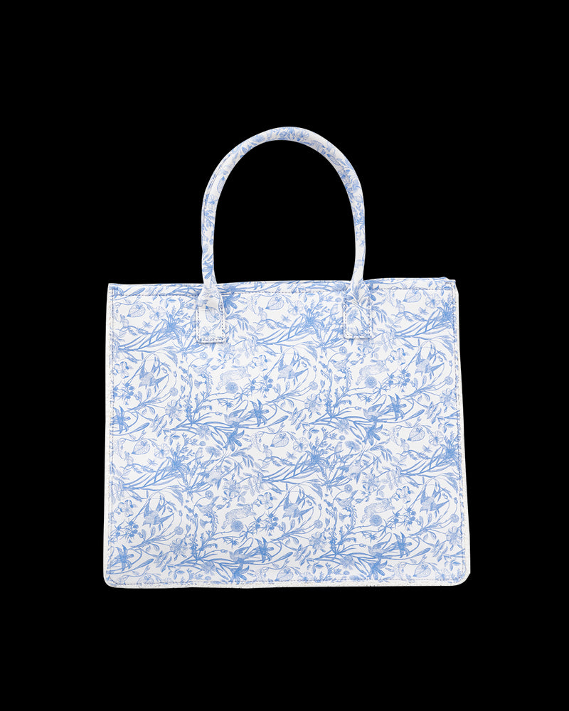 Bunny Blues Structured Tote